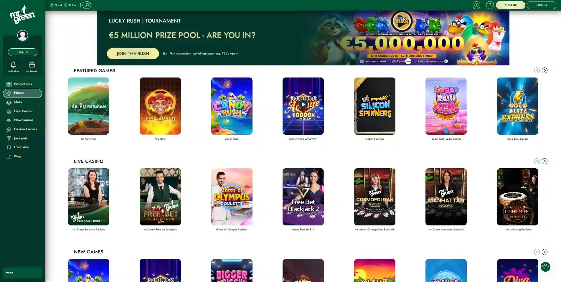 Mr Green Casino