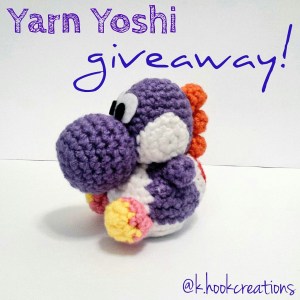 Custom Yarn Yoshi Amiibo!