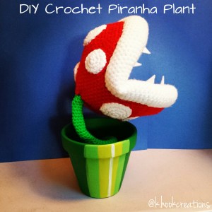 Crochet Mario Piranha Plant DIY