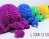 colorful crochet octopus