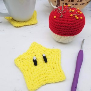 Granny Star Coaster Pattern