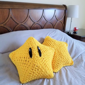 Cuddly Granny Star Pillow