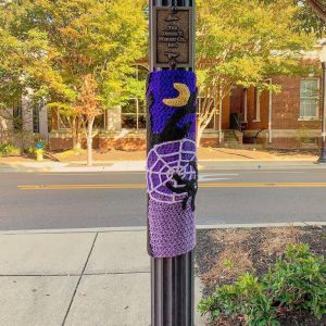 My First Yarn Bomb